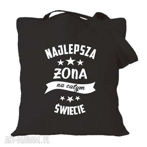 Torba bawełniana dla żony - prezent na urodziny, Walentynki i rocznicę