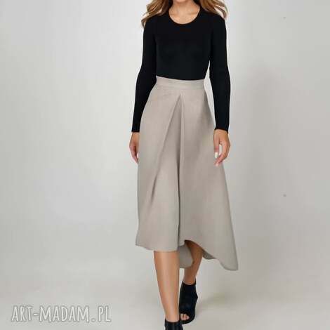 spódnica maxi asymetryczna, prezent dla niej