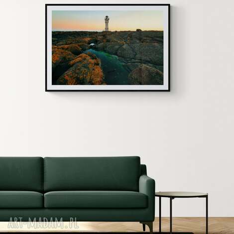 Plakat 30x40 Latarnia Morska - Islandia (Akranes)