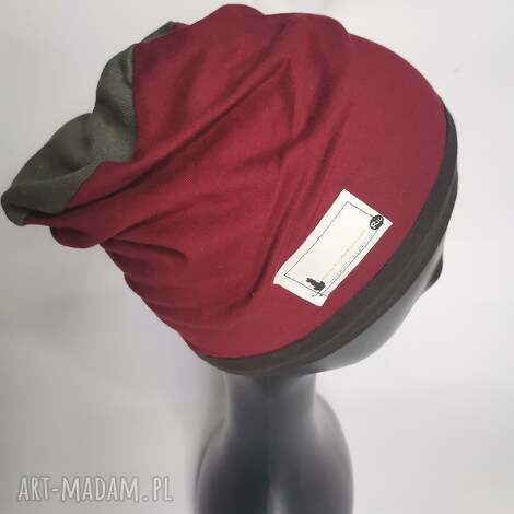 czapka dla maluszka na podszewce, na 2 - 3 lata, box z1, folk, kolorowa etno boho, frida