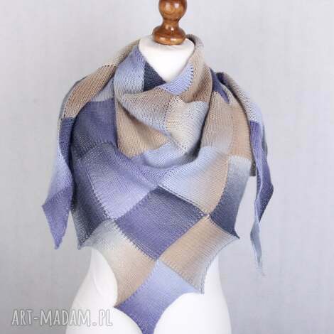 chusta entrelak, dodatek modny, prezent dla kobiety, kobiece dodatki