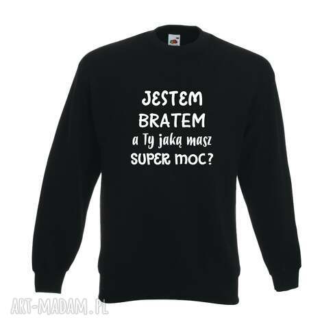 bluza z nadrukiem dla brata, prezent najlepszy brat, bluzy, urodziny brother