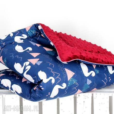 kolorowy kocyk dla dziecka na prezent - dziecko, niemowlę, chrzciny, baby shower