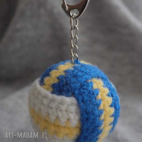 brelok piłka do siatkówki sportowca, breloczek