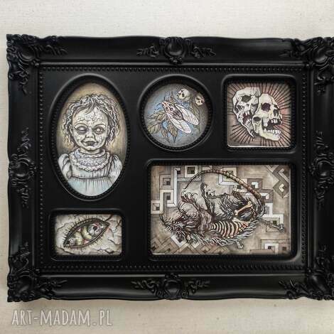 gotycka galeria ścienna, obraz w stylu wiktoriańskim goth wielbiciela