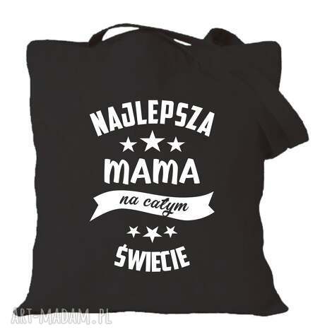 Torba bawełniana dla Mamy z nadrukiem - prezent na Dzień Matki i urodziny