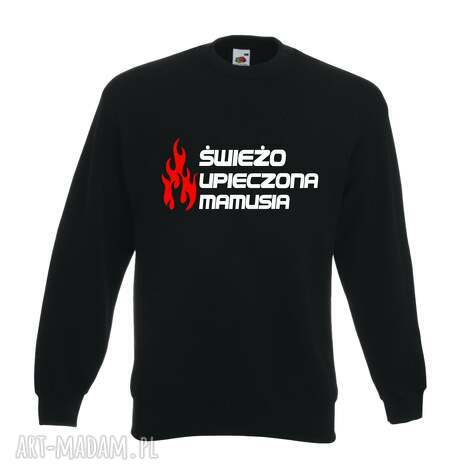 Bluza z nadrukiem dla mamy - najlepsza MAMA, prezent na urodziny i święta.