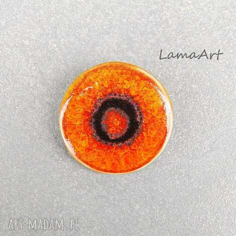 LamaArt: ceramiczna broszka