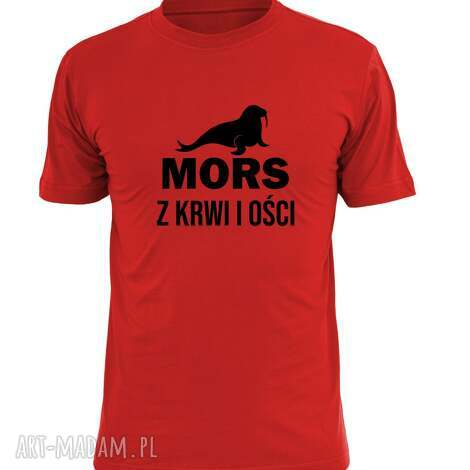 koszulka z nadrukiem dla morsa, prezent najlepszy mors, morsowanie, koszulki