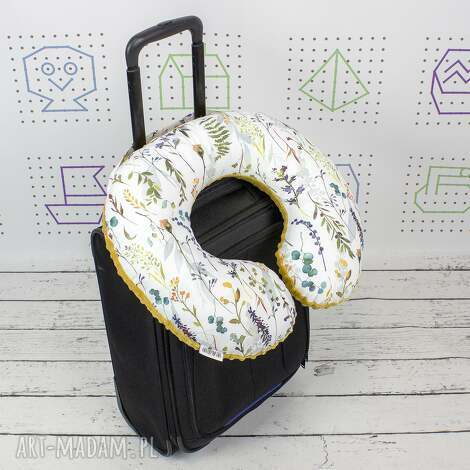 poduszka podróżna spring field auta, samolotu akcesoria