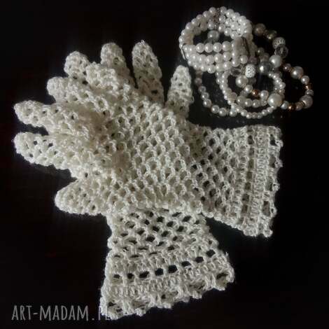 rękawiczki koronkowe rękawiczki komunia, ślub