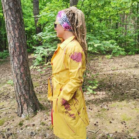 płaszcz damski kolorowy bawelniany l pacha - pacha 54 cm, długość rękawa