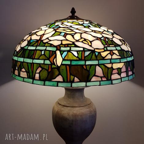 lampa witrażowa tiffany, glass szkło, oswietlenie