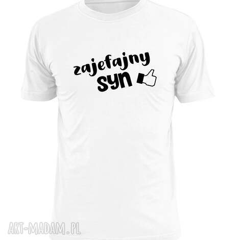 koszulka z nadrukiem dla syna, synów, najlepszy syn, prezent na urodziny