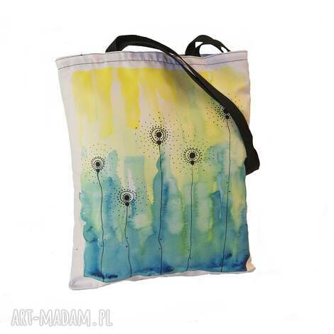 Torba na zakupy - shopperka z autorskim nadrukiem (Codura, wodoodporna)