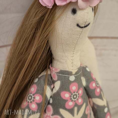 lalka anioł tilda, prezent, naturalne, antyalergiczne dla dziecka