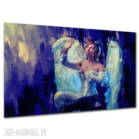 Obraz do sypialni Anioł - kobieta ze skrzydłami 120x80 cm