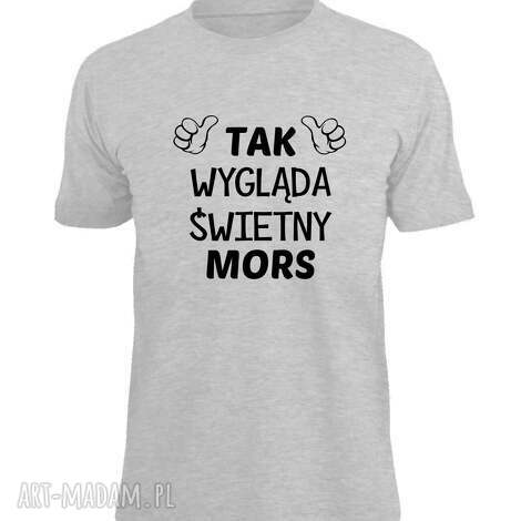 koszulka z nadrukiem dla morsa, prezent najlepszy mors, morsowanie, koszulki