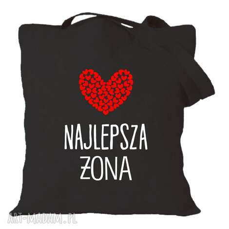 Torba bawełniana z nadrukiem dla żony - prezent od męża