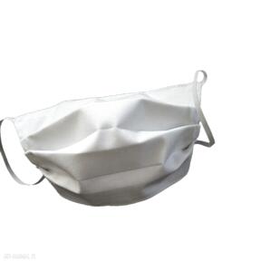 Białe bawełniane maseczki uniwersalne ochronne 1 szt molicka maska, wielorazowa, dla dzieci