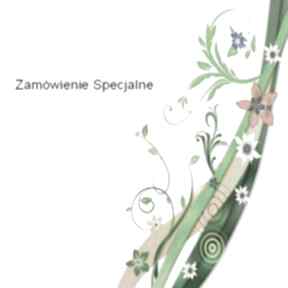 Szmaragd - zamówienie specjalne irart srebro