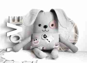Piesek łatek - łucja 39 cm maskotki mały koziołek pies, przytulanka, dziewczynka, roczek