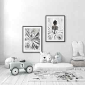 zestaw obrazków do pokoju dziecięcego, ręcznie malowane pokoik diana abstract art dziecka