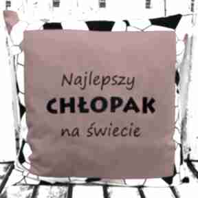 najlepszy na świecie 40x40cm poduszki majunto dzień walentynki - prezent