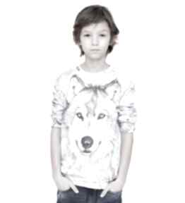 Bluza dla dzieci z wizerunkiem wilka mr gugu and miss go, dziecięca, kids, sweater