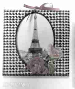 Obrazek - paris dom fabryka optymizmu obraz, decoupage, paryż, retro, vintage