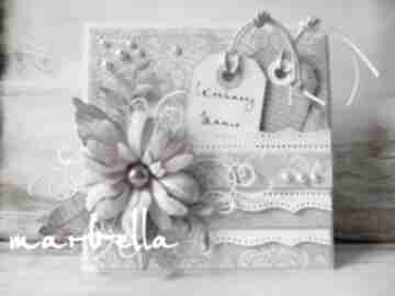 Kochanej mamie - pastelowy róż scrapbooking kartki marbella dzień, matki