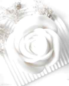 Świeca sojowa rose - duża świeczniki neime candles, dekoracje do salonu, eko, naturalna