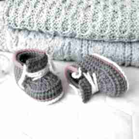 burlington dziane buciki, trampki, ręcznie wykonane, dla niemowlaka, dziecka