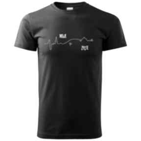 Tatra art by oliwia wysocka - moja miłość czarny t-shirt męski dla tatromaniaków koszulki