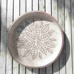 Ceramiczne poidło dla ptaków ceramika monamisa - do ogrodu