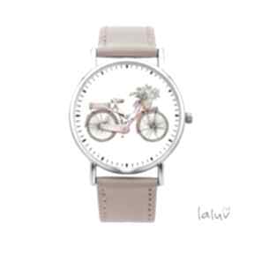 Zegarek z grafiką love bike zegarki laluv rower, hobby, sport, jazda, jednoślad