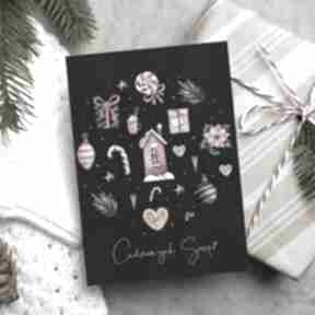 Pomysł na upominki święta: bożonarodzeniowa bombka cardie, boże narodzenie, kartki