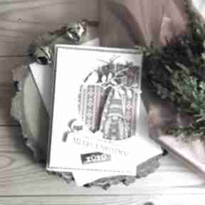 Pod choinkę: Merry #2 scrapbooking kartki martitaland kartka