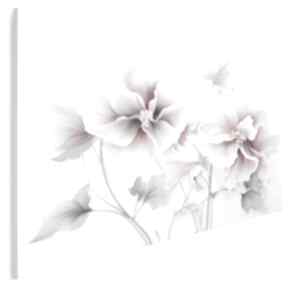 Obraz na płótnie - kwiaty bukiet elegancki 120x80 cm 112301 vaku dsgn różowe, z kwiatami