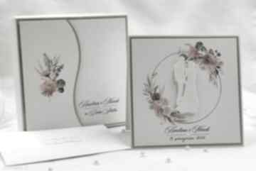 Kartka na ślub z pudełkiem i kopertą, wb 31 scrapbooking anna art and crafts, na prezent