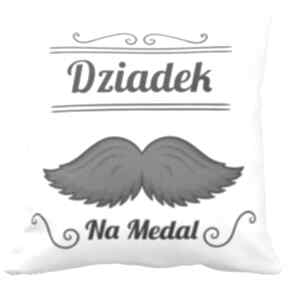 Poduszka dzień babci i dziadka dziadek na medal 6701 art mini, prezent