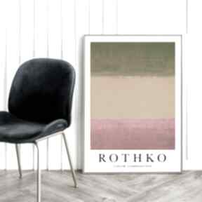 Plakat rothko - format 50x70 cm plakaty hogstudio, obraz, kolorowy