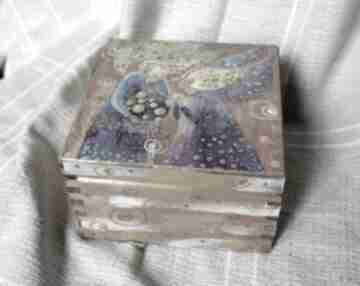Pudełko "wielka tajemnica małych sekretów" pudełka marina czajkowska anioł, komunia, prezent