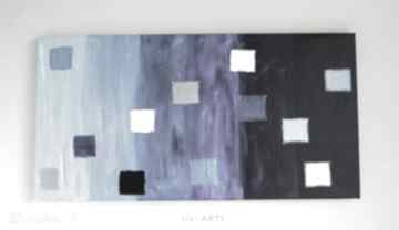 niebieski akryl na płótnie lili arts obraz, nowoczesny, ezoteryczny, akrylowy, malowany