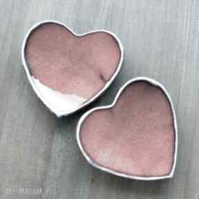 Serduszka fusetki ceramika pracownia ako walentynki, serce, soczyste, zakochani, romantyczne