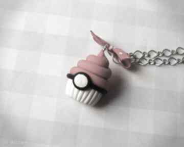 Naszyjnik pokeball cupcake pin up girls poli glinka design