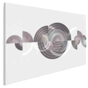 Obraz na płótnie - kształty koła okręgi 120x80 cm 51801 vaku