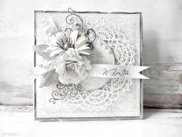 W dniu ślubu pudełku scrapbooking kartki marbella ślub, życzenia