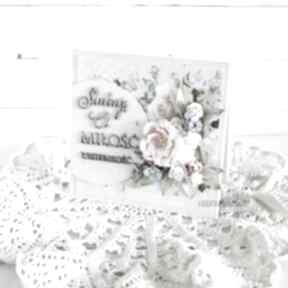 Ślubuję ci miłość, kartka w pudełku, 997 scrapbooking vairatka handmade ślub, wesele