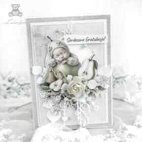 na narodziny, chrzest, gratulacje z okazji narodzin maluszka "babyfruit2" gotowa scrapbooking